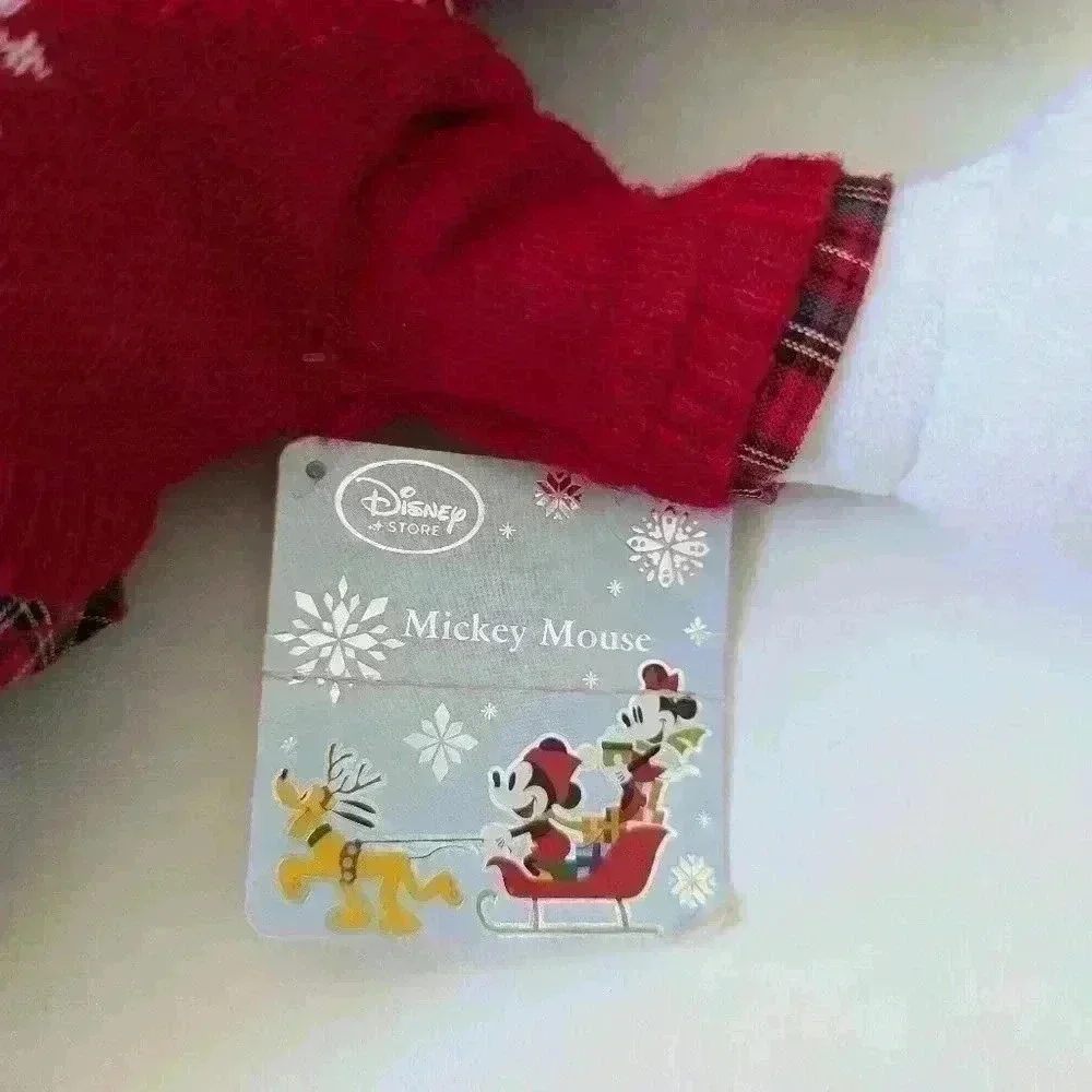 Disney Mickey Mouse 16” Holiday Plush 2015 Winter Christmas Plush Stuffed Animal